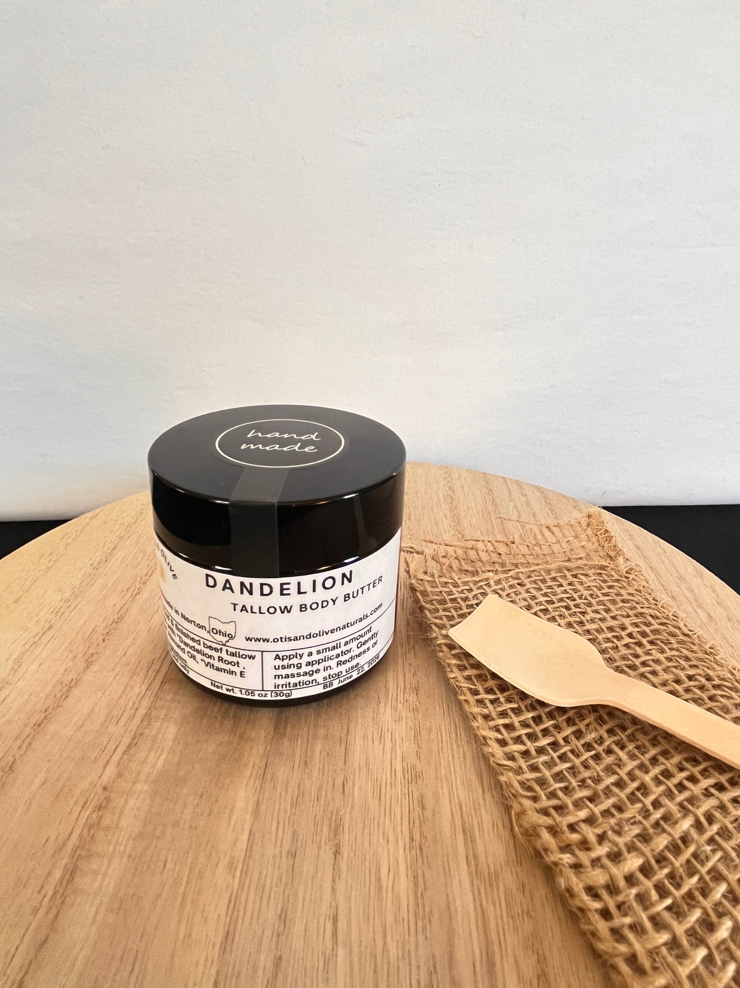 Dandelion Tallow Body Butter