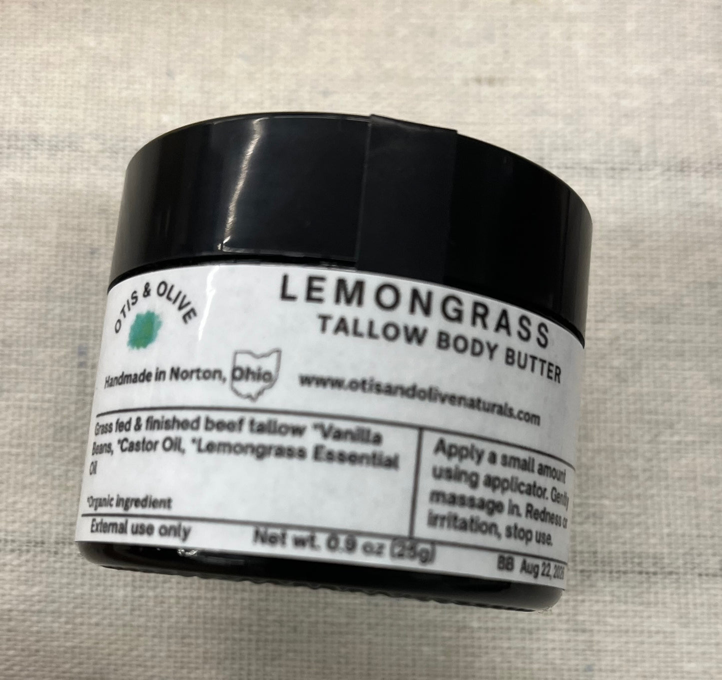 Lemongrass Tallow Body Butter