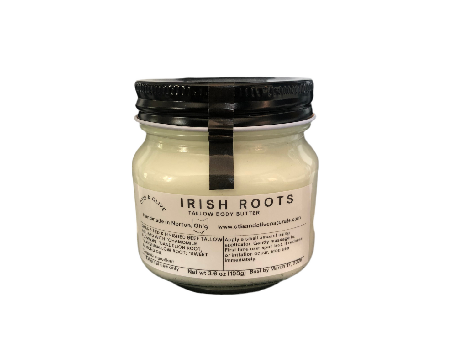 Irish Roots Tallow Body Butter