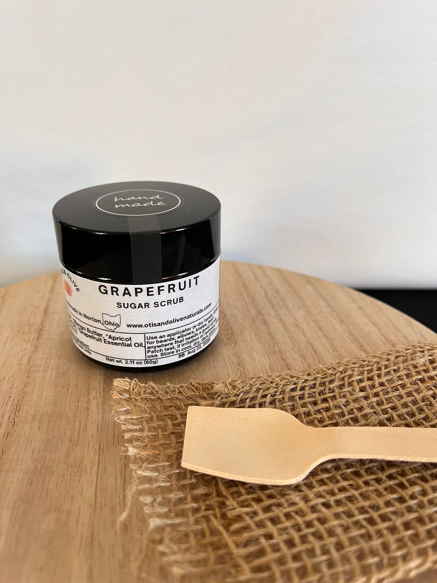Grapefruit Sugar Scrub