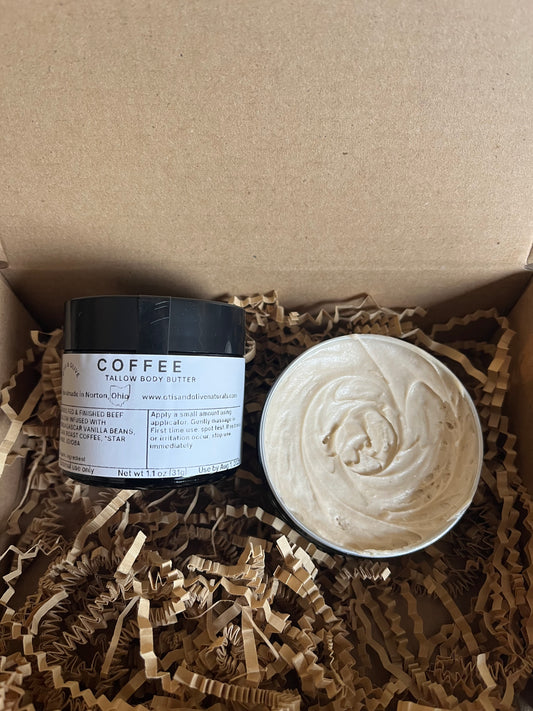 Coffee Tallow Body Butter