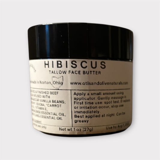 Hibiscus Tallow Face Butter